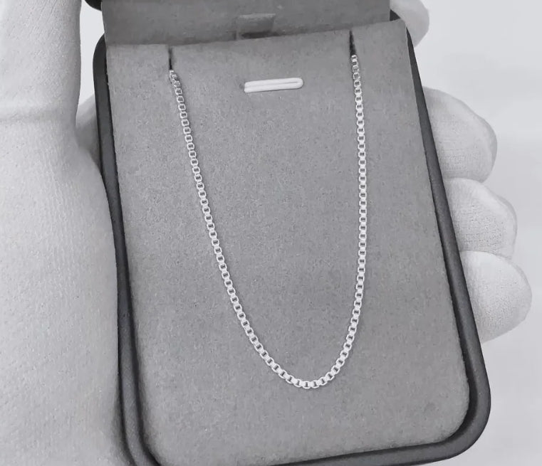 Corrente Veneziana 1,8mm 60cm - Prata 925