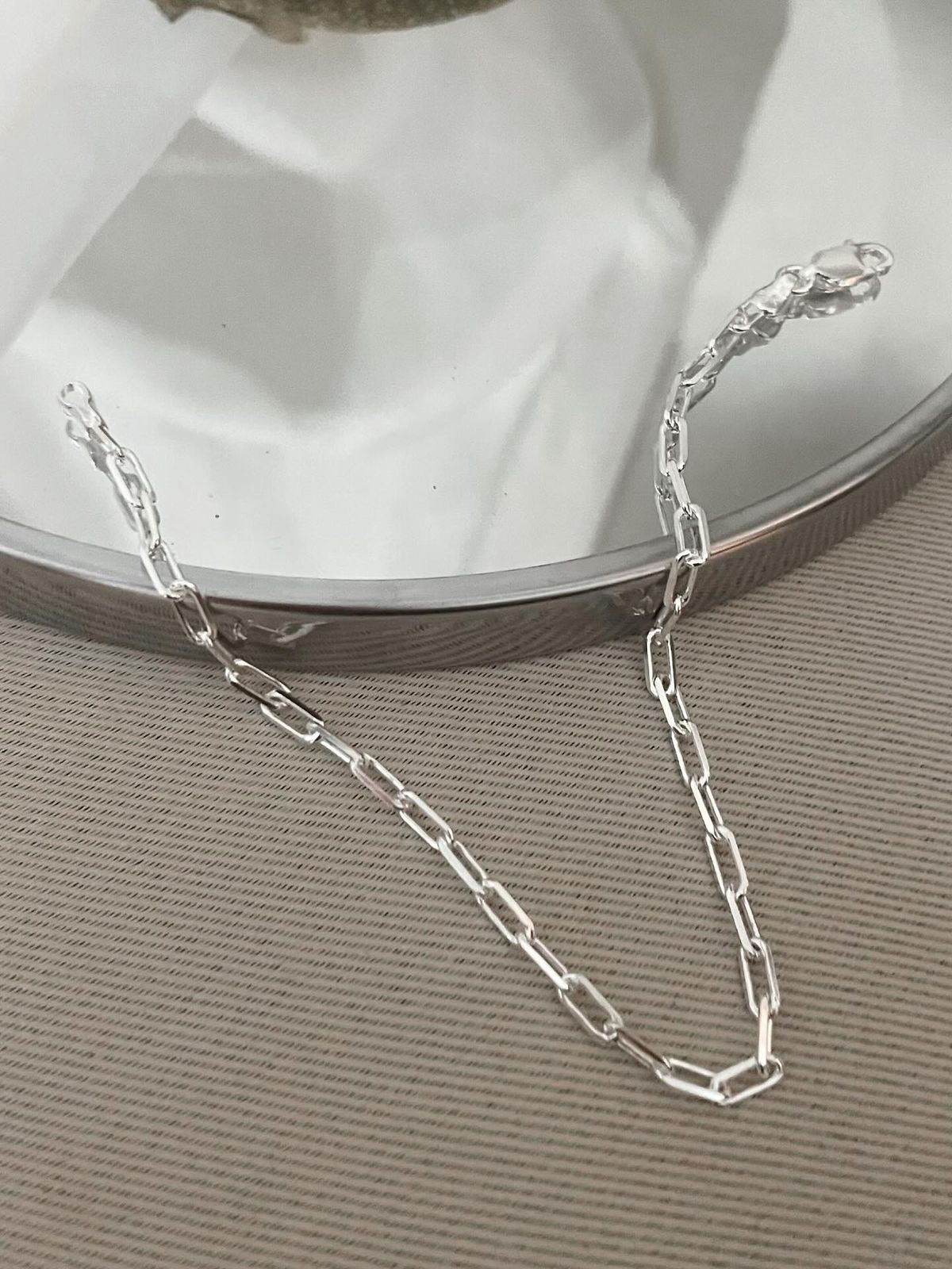 Pulseira de Prata Minimal Premium