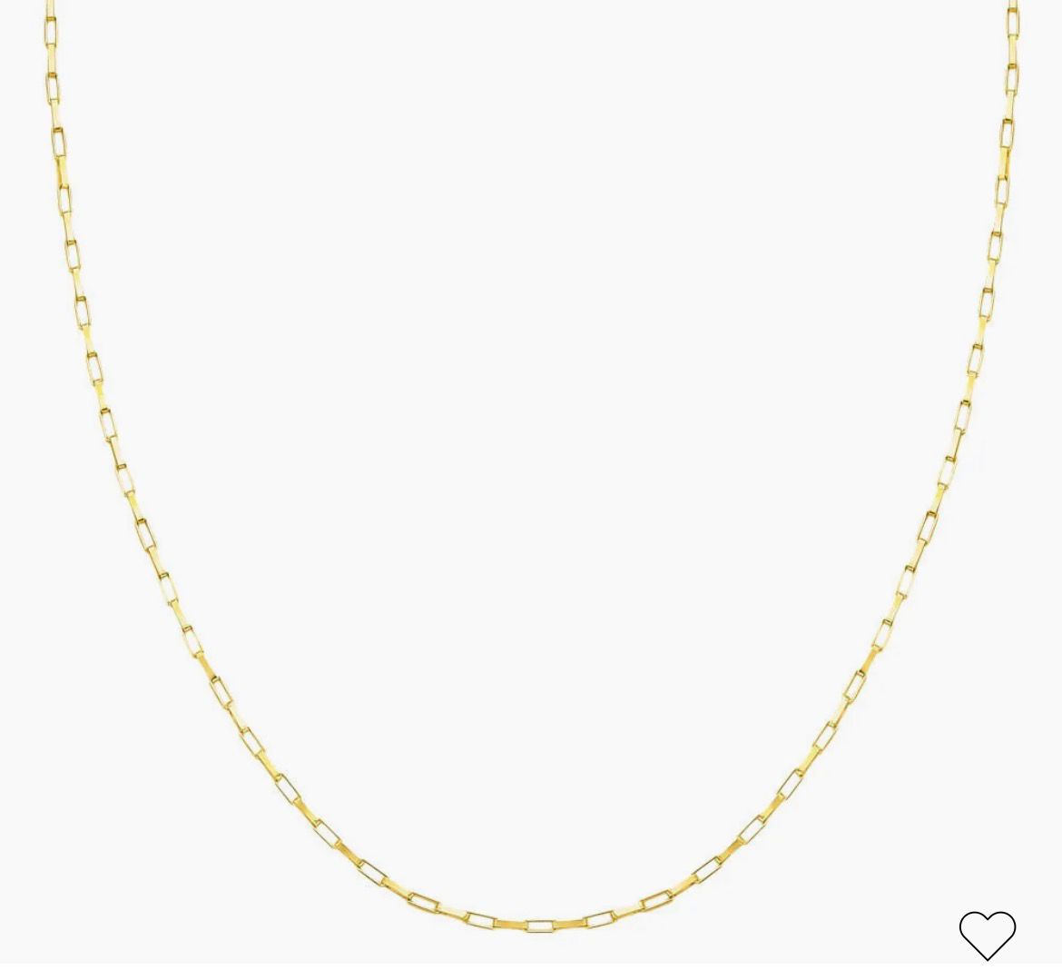 CORRENTE BANHADA A OURO 3 MM 60CM