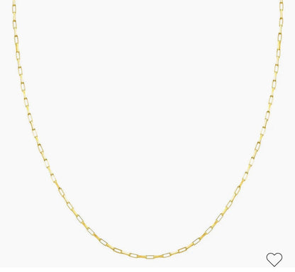 CORRENTE BANHADA A OURO 3 MM 60CM