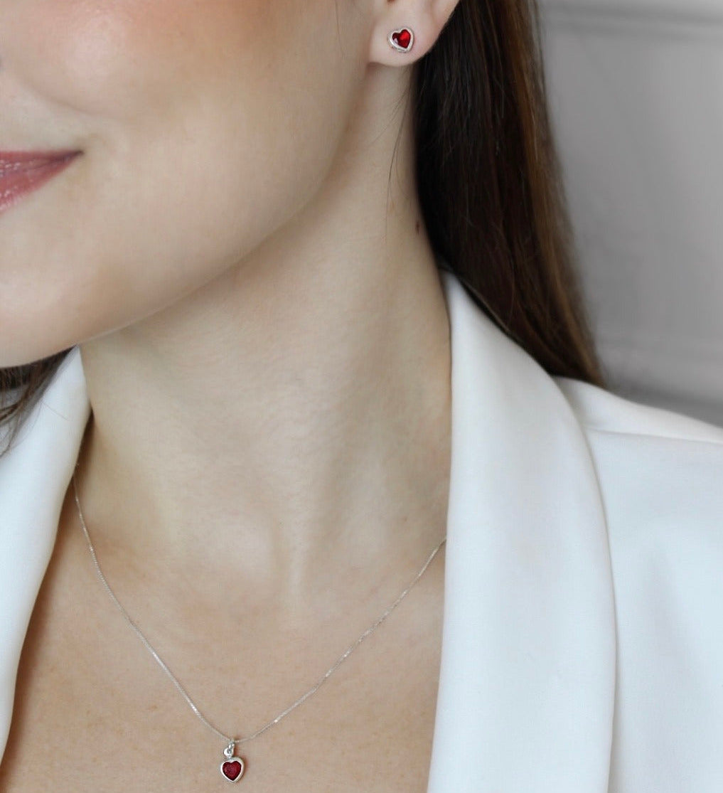 Conjunto Coração Rubi