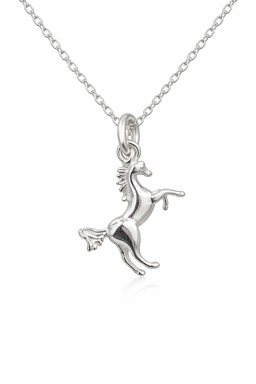 Pingente Cavalo Prata