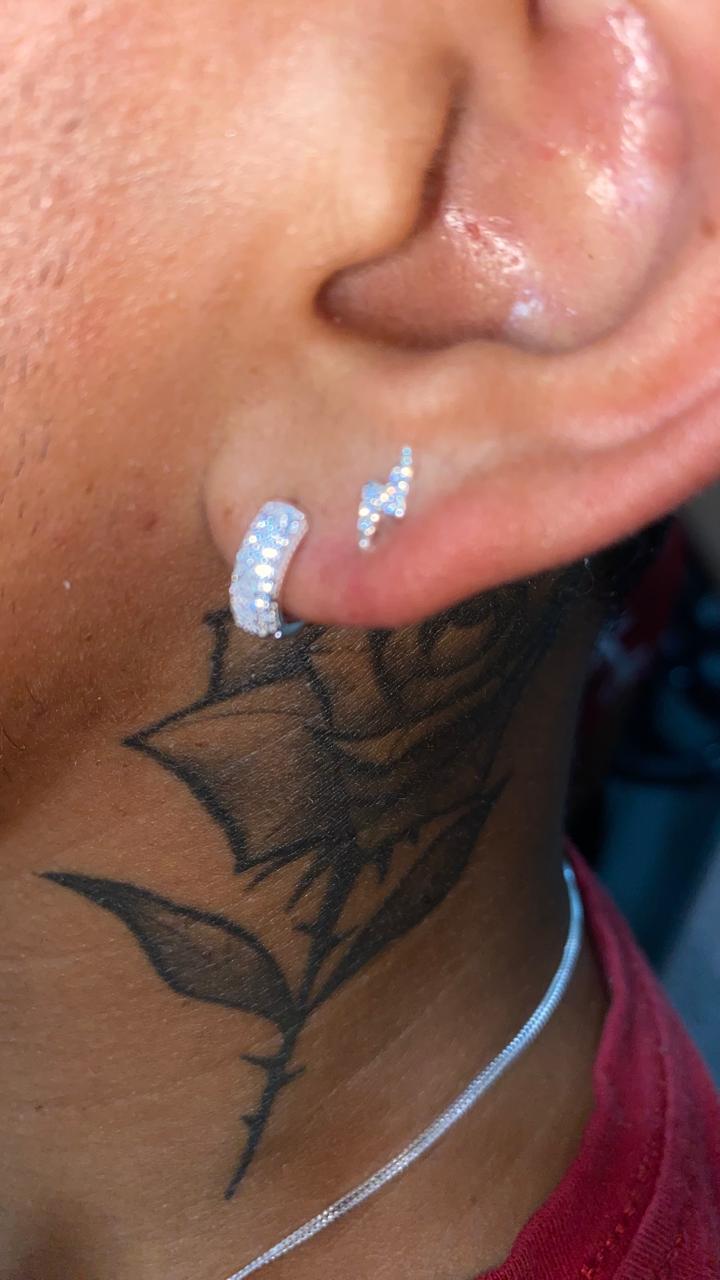 Argola Masculina Cravejada