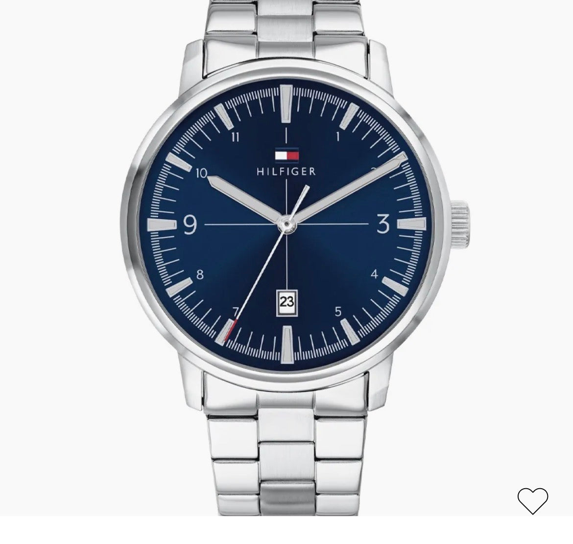 Relógio Tommy Hilfiger Masculino Aço Prateado 1791753