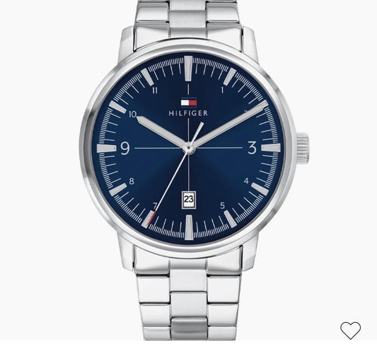 Relógio Tommy Hilfiger Masculino Aço Prateado 1791753