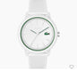 Relógio Lacoste Masculino Borracha Branco 2011169
