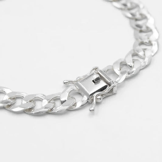 Pulseira Grumet 8mm - Prata 925