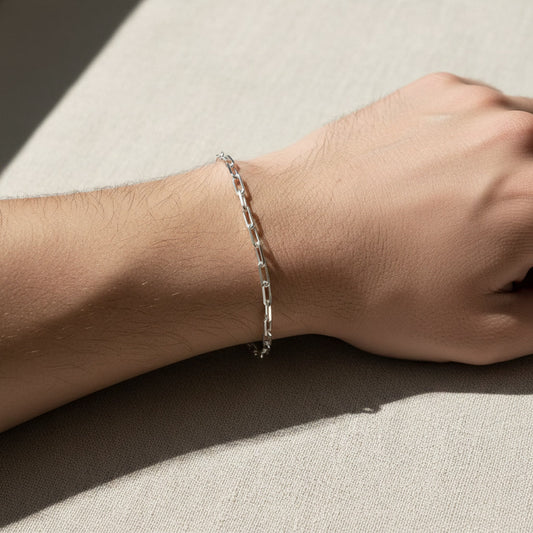 Pulseira de Prata Minimal Premium