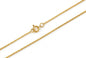 CORRENTE BANHADA A OURO 3 MM 60CM