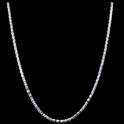 Corrente Pipoca em Prata 925