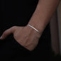 Laminated Bracelet 2mm - 18cm - 925 Sterling Silver