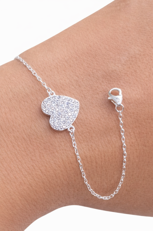 Heart-Shaped Bracelet